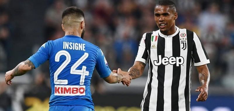 Douglas Costa and Lorenzo Insigne were immense for their respective sides'title push